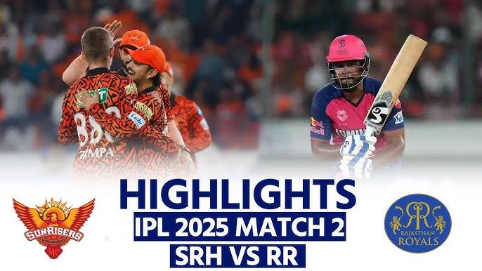 Sunrisers Hyderabad vs Rajasthan Royals